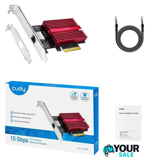 Аудиоадаптер Cudy PE10G - Изображение №3 — Интернет-магазин Your Sale
