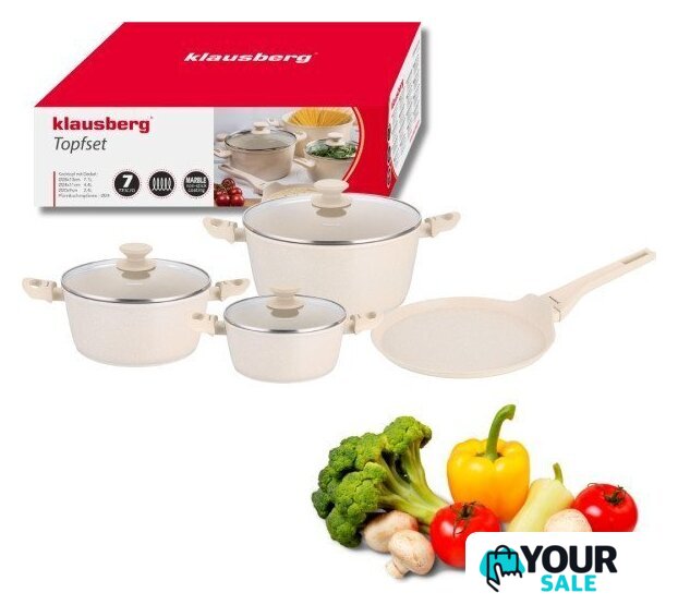 Набор кастрюль Klausberg KB-7963 - Изображение №7 — Интернет-магазин Your Sale