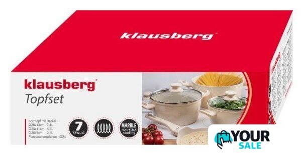 Набор кастрюль Klausberg KB-7963 - Изображение №8 — Интернет-магазин Your Sale