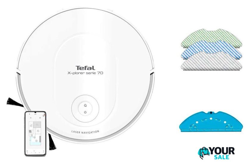 Робот-пылесос Tefal X-PLORER Serie 70 RG8477WH - Изображение №1 — Интернет-магазин Your Sale