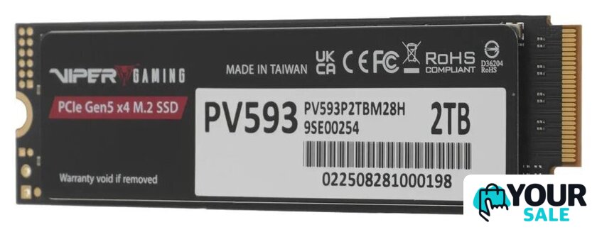 SSD Patriot Viper VP593 2TB PV593P2TBM28H - Изображение №3 — Интернет-магазин Your Sale
