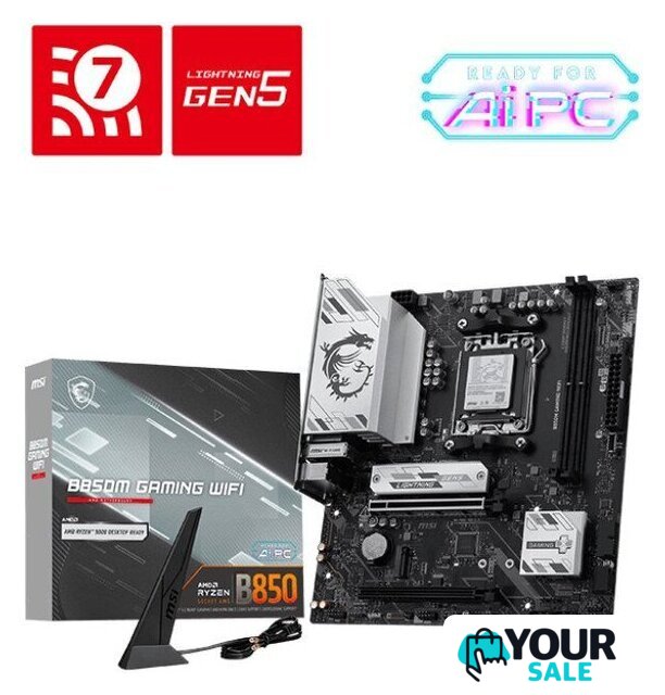 Материнская плата MSI B850M Gaming WiFi - Изображение №5 — Интернет-магазин Your Sale