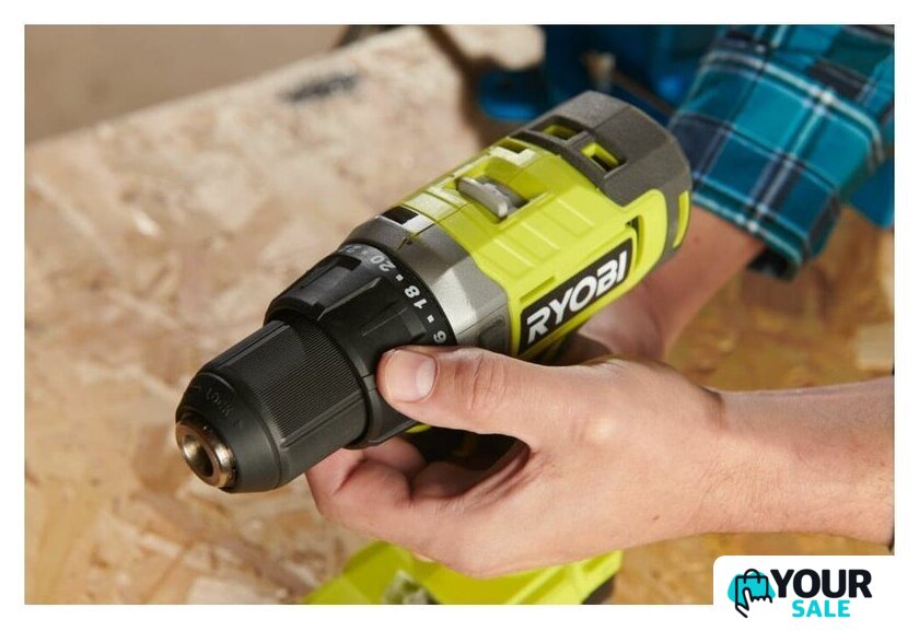 Дрель-шуруповерт Ryobi RDD18-2C415S 5133005612 (с 2-мя АКБ, сумка) - Изображение №6 — Интернет-магазин Your Sale