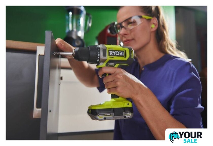 Дрель-шуруповерт Ryobi RDD18-2C415S 5133005612 (с 2-мя АКБ, сумка) - Изображение №3 — Интернет-магазин Your Sale
