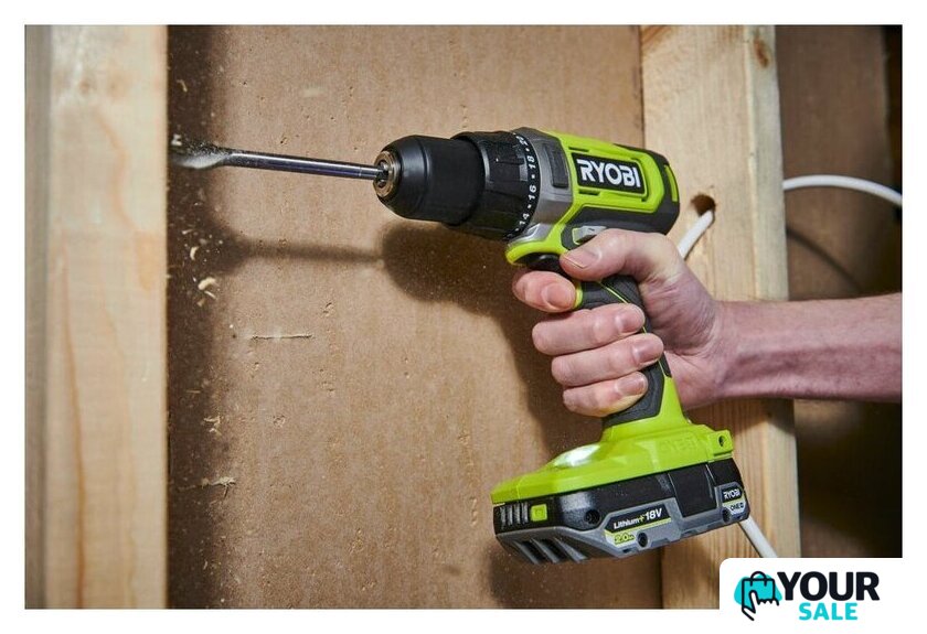 Дрель-шуруповерт Ryobi RDD18-2C415S 5133005612 (с 2-мя АКБ, сумка) - Изображение №8 — Интернет-магазин Your Sale