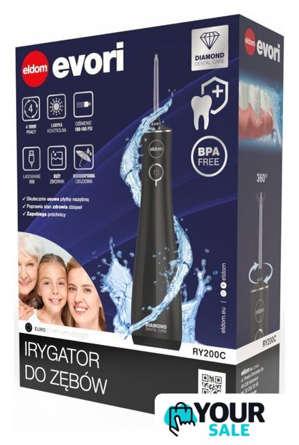 Ирригатор  Eldom RY200C - Изображение №14 — Интернет-магазин Your Sale