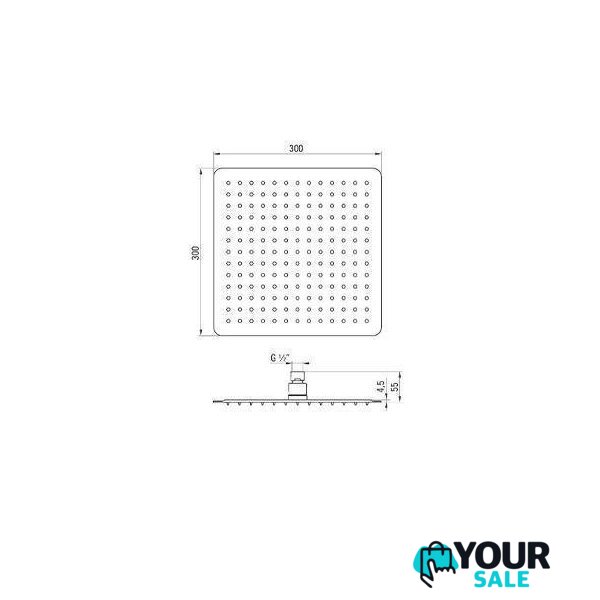 Душевая система  Deante Hiacynt BXYZ0QHM - Изображение №5 — Интернет-магазин Your Sale
