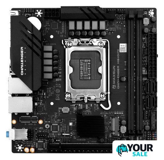 Материнская плата Maxsun Challenger H610 ITX 2LAN V3 - Изображение №1 — Интернет-магазин Your Sale