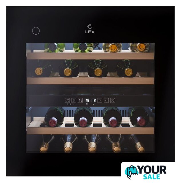 Винный шкаф LEX LWD6036BL Dual Zone PP - Изображение №1 — Интернет-магазин Your Sale