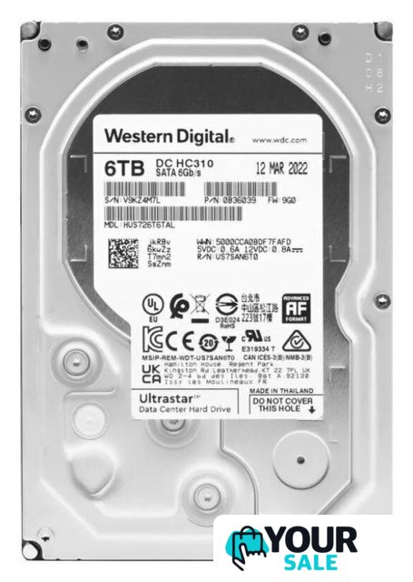 Жесткий диск WD DC HC310 6TB HUS726T6TAL4200 - Изображение №1 — Интернет-магазин Your Sale