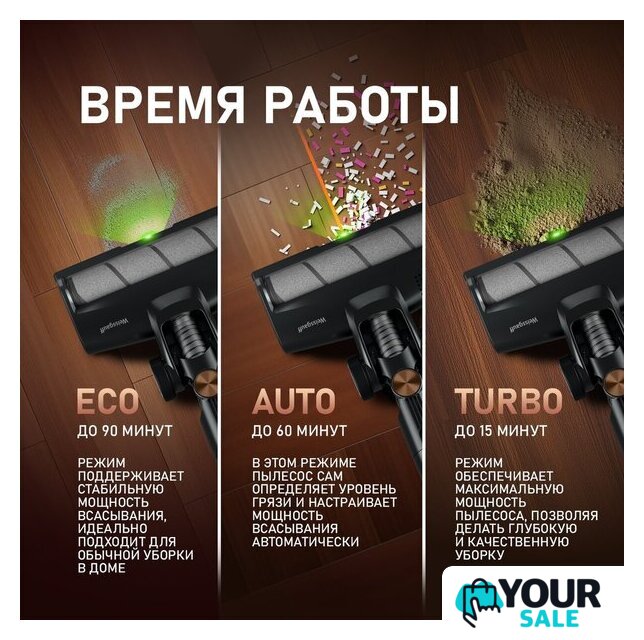 Пылесос Weissgauff V12 BLDC 630 Marine X-Treme Turbo - Изображение №17 — Интернет-магазин Your Sale