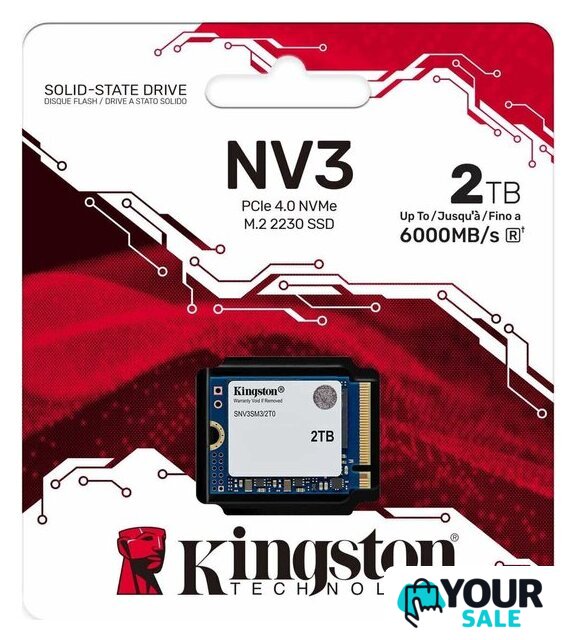 SSD Kingston NV3 2TB SNV3SM3/2T0 - Изображение №3 — Интернет-магазин Your Sale
