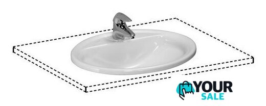 Умывальник Laufen Pro 56x44 [8139510001041] - Изображение №1 — Интернет-магазин Your Sale