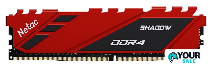 Оперативная память Netac Shadow 8GB DDR4 PC4-28800 NTSDD4P36SP-08R - Изображение №1 — Интернет-магазин Your Sale