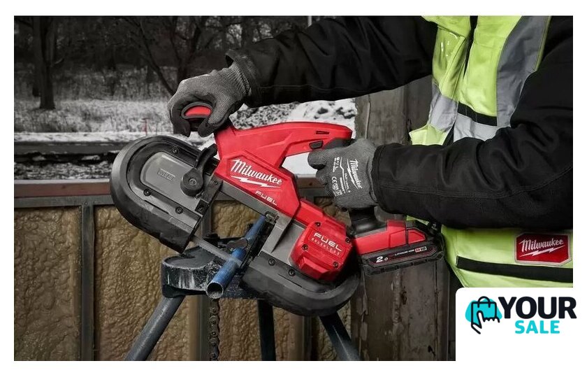 Ленточная пила Milwaukee Fuel M18 FBS85-202C 4933471497 (с 2-мя АКБ, кейс) - Изображение №7 — Интернет-магазин Your Sale