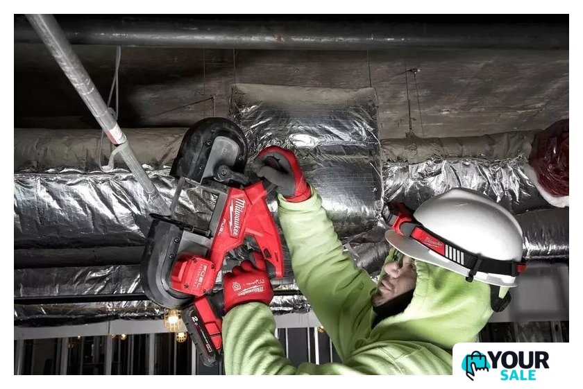 Ленточная пила Milwaukee Fuel M18 FBS85-202C 4933471497 (с 2-мя АКБ, кейс) - Изображение №5 — Интернет-магазин Your Sale