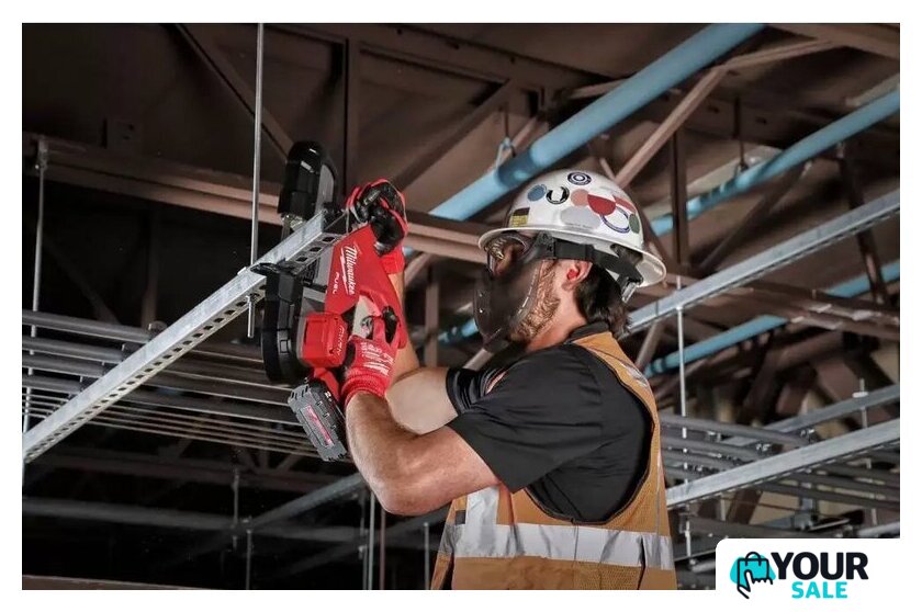 Ленточная пила Milwaukee Fuel M18 FBS85-202C 4933471497 (с 2-мя АКБ, кейс) - Изображение №6 — Интернет-магазин Your Sale