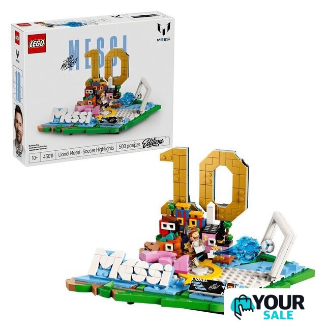 Конструктор LEGO Editions 43011 Лионель Месси – лучшие моменты футбольного матча - Изображение №1 — Интернет-магазин Your Sale