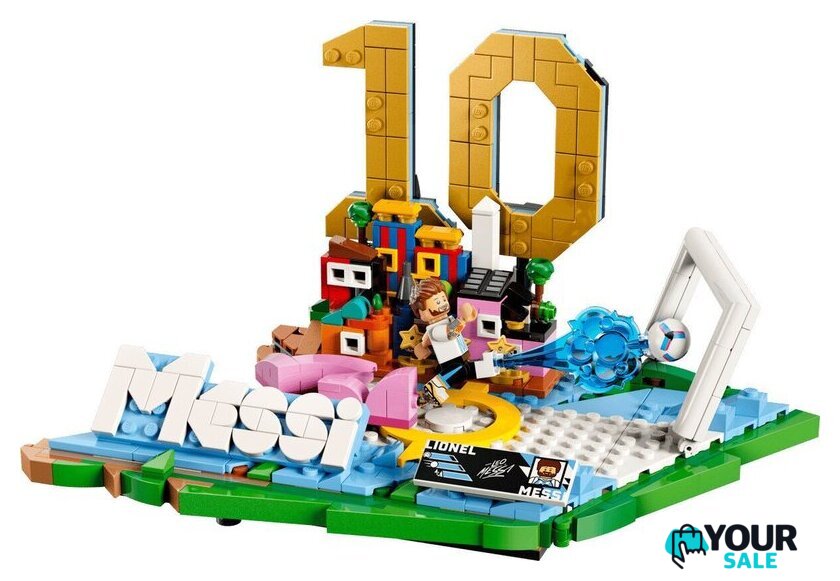 Конструктор LEGO Editions 43011 Лионель Месси – лучшие моменты футбольного матча - Изображение №2 — Интернет-магазин Your Sale