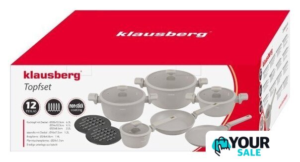 Набор кастрюль Klausberg KB-7967 - Изображение №6 — Интернет-магазин Your Sale