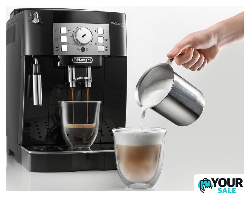 Кофемашина DeLonghi Magnifica S ECAM 22.114.B - Изображение №3 — Интернет-магазин Your Sale