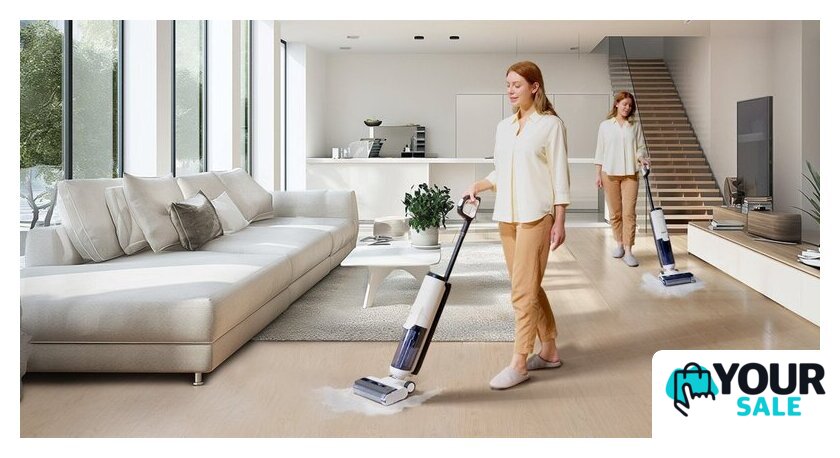 Вертикальный моющий пылесос Tineco iFloor 5 - Изображение №8 — Интернет-магазин Your Sale