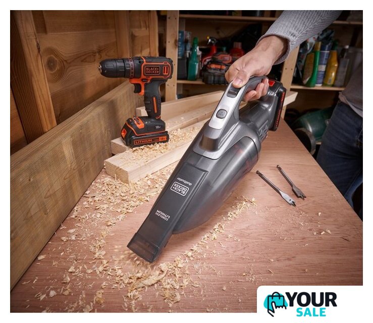 Пылесос Black & Decker BCHV001B-XJ - Изображение №6 — Интернет-магазин Your Sale