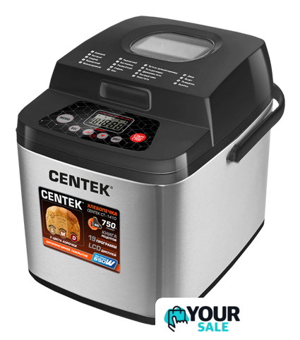 Хлебопечка CENTEK CT-1410 (черный) - Изображение №1 — Интернет-магазин Your Sale