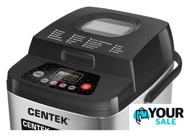 Хлебопечка CENTEK CT-1410 (черный) - Изображение №2 — Интернет-магазин Your Sale