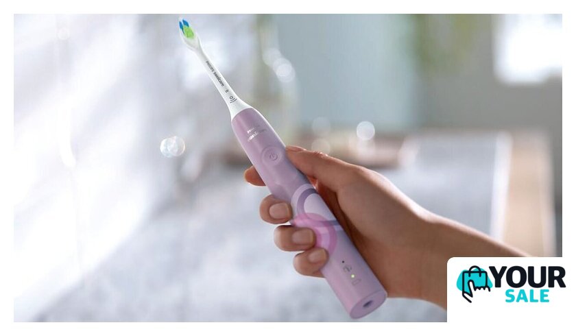Электрическая зубная щетка Philips Sonicare 4100 HX3689/44 - Изображение №4 — Интернет-магазин Your Sale