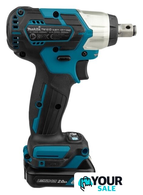 Гайковерт Makita TW161DWAE (с 2-мя АКБ, кейс) - Изображение №5 — Интернет-магазин Your Sale