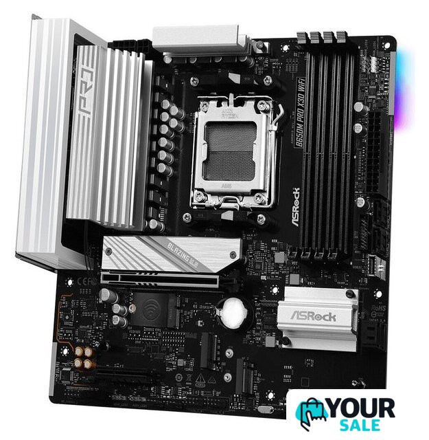 Материнская плата ASRock B650M Pro X3D WiFi - Изображение №4 — Интернет-магазин Your Sale