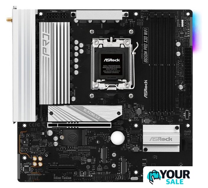 Материнская плата ASRock B650M Pro X3D WiFi - Изображение №1 — Интернет-магазин Your Sale