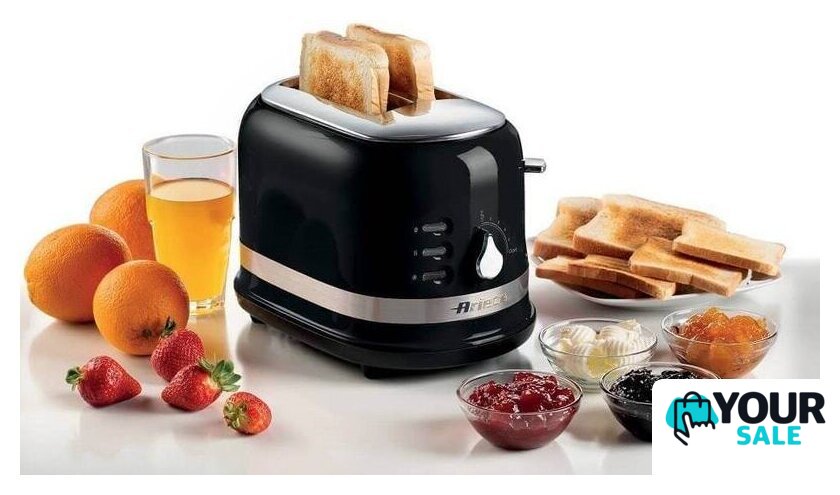Тостер Ariete Moderna Nero 149 00C014912AR0 (черный) - Изображение №3 — Интернет-магазин Your Sale