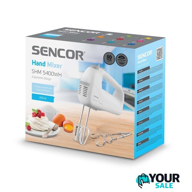 Миксер Sencor SHM 5400WH - Изображение №7 — Интернет-магазин Your Sale
