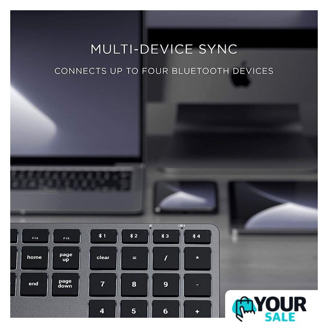 Клавиатура Satechi Slim X3 (серый) - Изображение №2 — Интернет-магазин Your Sale