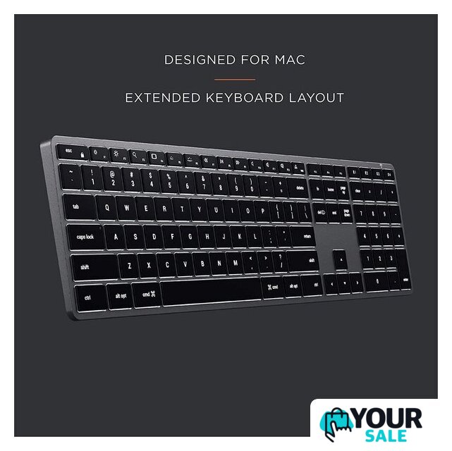 Клавиатура Satechi Slim X3 (серый) - Изображение №4 — Интернет-магазин Your Sale