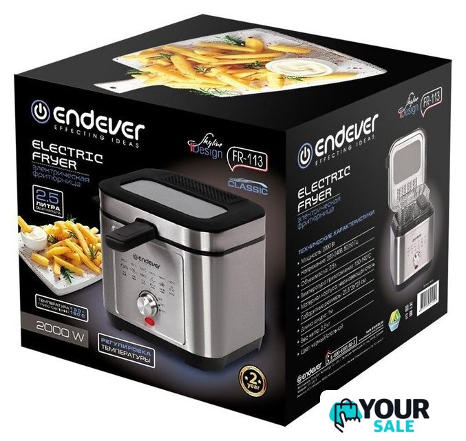 Фритюрница Endever Skyline FR-113 - Изображение №10 — Интернет-магазин Your Sale