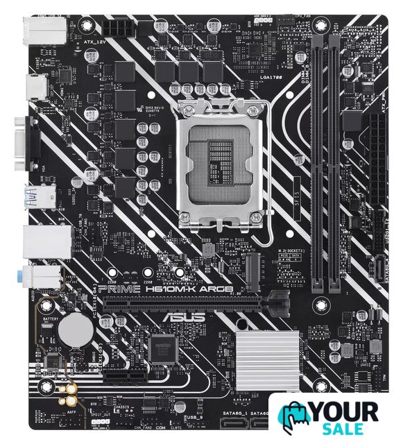 Материнская плата ASUS Prime H610M-K ARGB - Изображение №1 — Интернет-магазин Your Sale