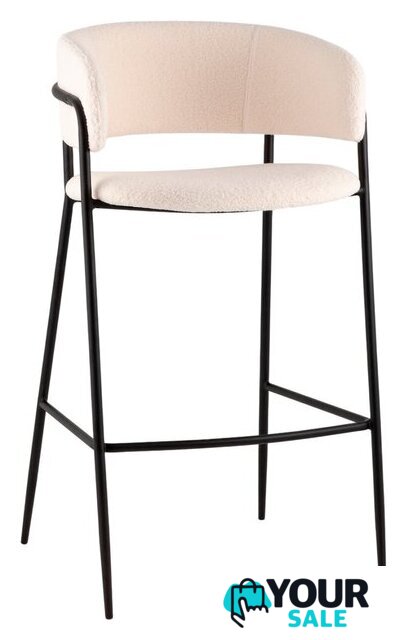 Стул с подлокотниками Stool Group Нэлли FDC9376-B 1953-1 (белый) - Изображение №1 — Интернет-магазин Your Sale