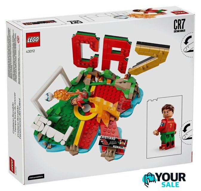 Конструктор LEGO Editions 43012 Криштиану Роналду – лучшие моменты футбольного матча - Изображение №10 — Интернет-магазин Your Sale