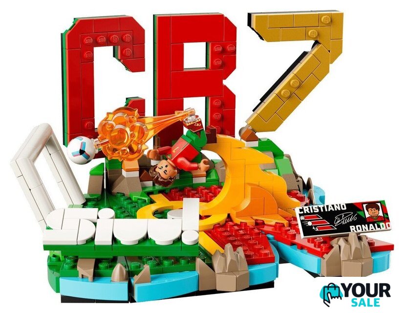 Конструктор LEGO Editions 43012 Криштиану Роналду – лучшие моменты футбольного матча - Изображение №2 — Интернет-магазин Your Sale
