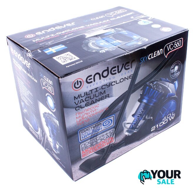 Пылесос Endever VC-560 - Изображение №7 — Интернет-магазин Your Sale
