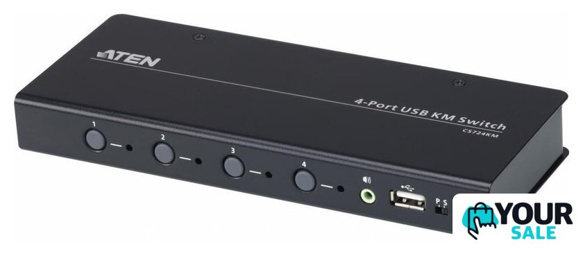 KVM переключатель Aten CS724KM - Изображение №1 — Интернет-магазин Your Sale