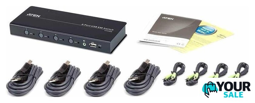 KVM переключатель Aten CS724KM - Изображение №7 — Интернет-магазин Your Sale