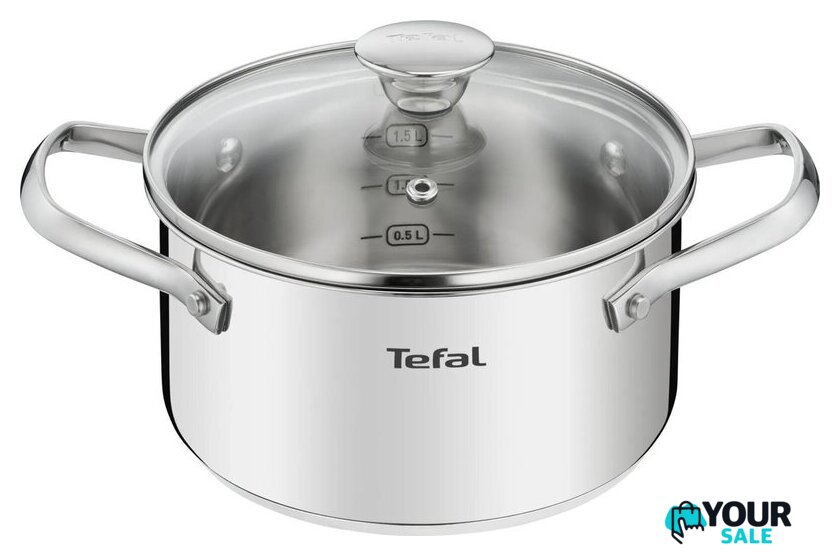 Набор кастрюль Tefal Cook Eat B921SA55 - Изображение №3 — Интернет-магазин Your Sale