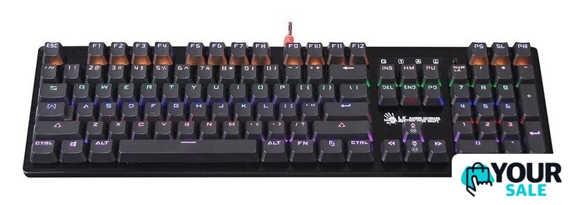 Клавиатура A4Tech Bloody B820R (LK Blue) - Изображение №3 — Интернет-магазин Your Sale