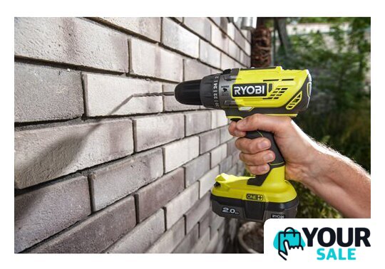 Ударная дрель-шуруповерт Ryobi R18PD3-242S 5133003820 (с 2-мя АКБ 4 Ah + 2 Ah, сумка) - Изображение №3 — Интернет-магазин Your Sale