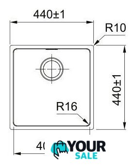 Кухонная мойка Franke FEX 210-40 127.0688.781 (стальной) - Изображение №3 — Интернет-магазин Your Sale