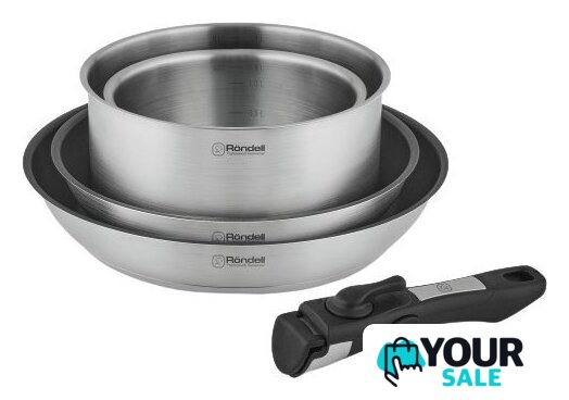 Набор кастрюль Rondell Stark RDS-1315 - Изображение №1 — Интернет-магазин Your Sale